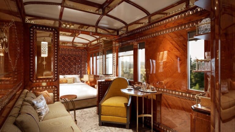 Iconic Venice Simplon-Orient Express train