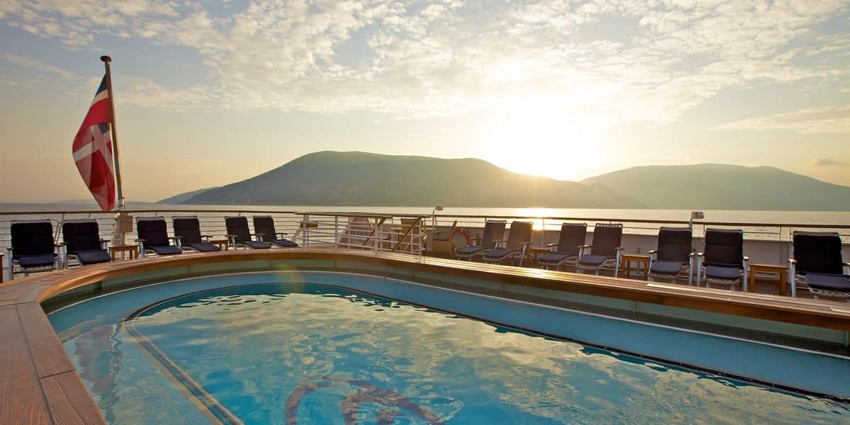 Pool deck