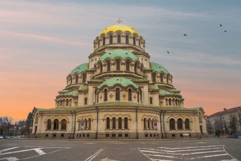The Alexander Nevsky Cathedral in Sofia