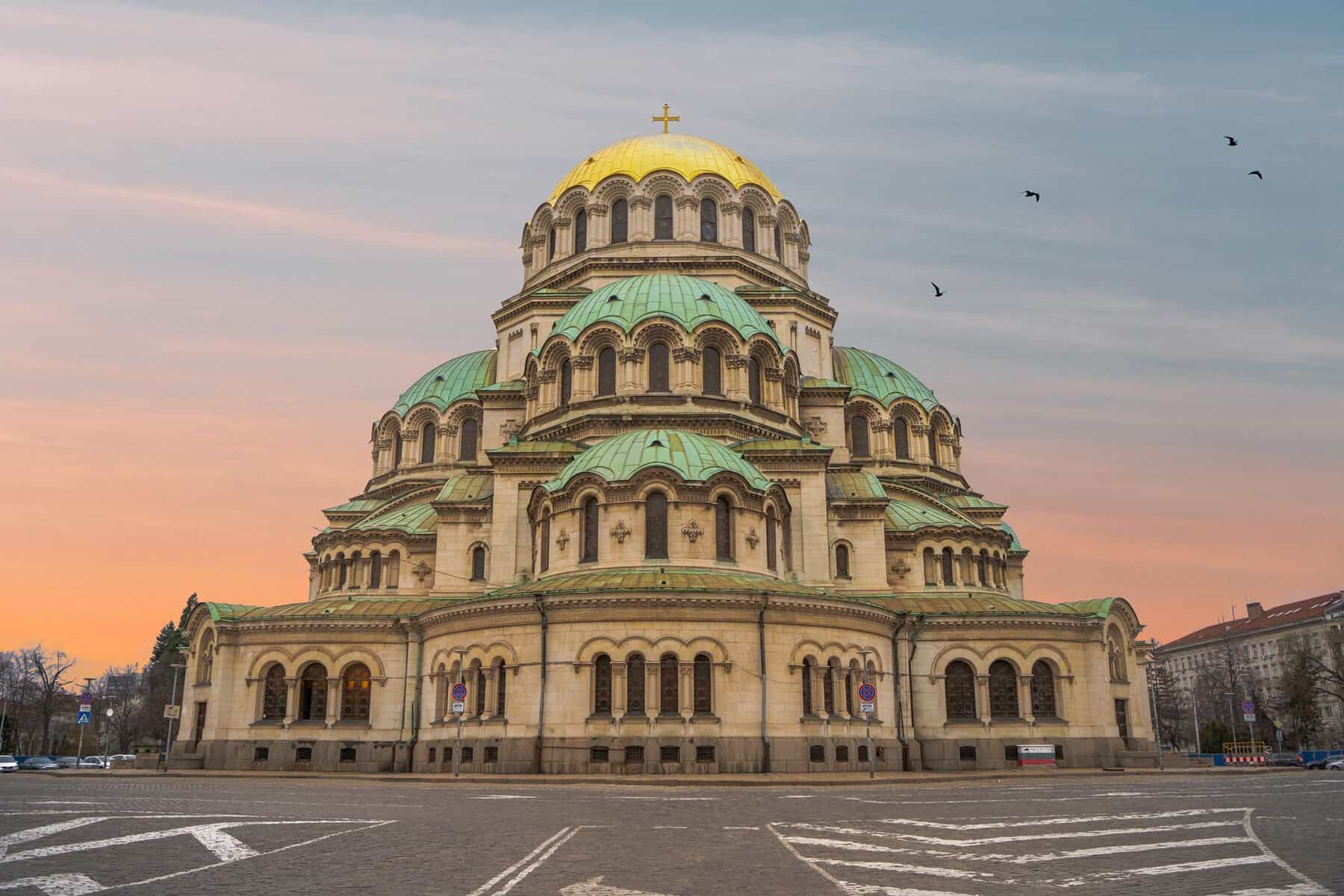 The Alexander Nevsky Cathedral in Sofia