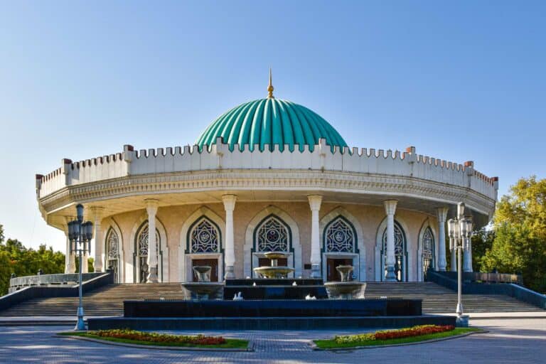 The Amir Timur Museum in Tashkent, Uzbekistan