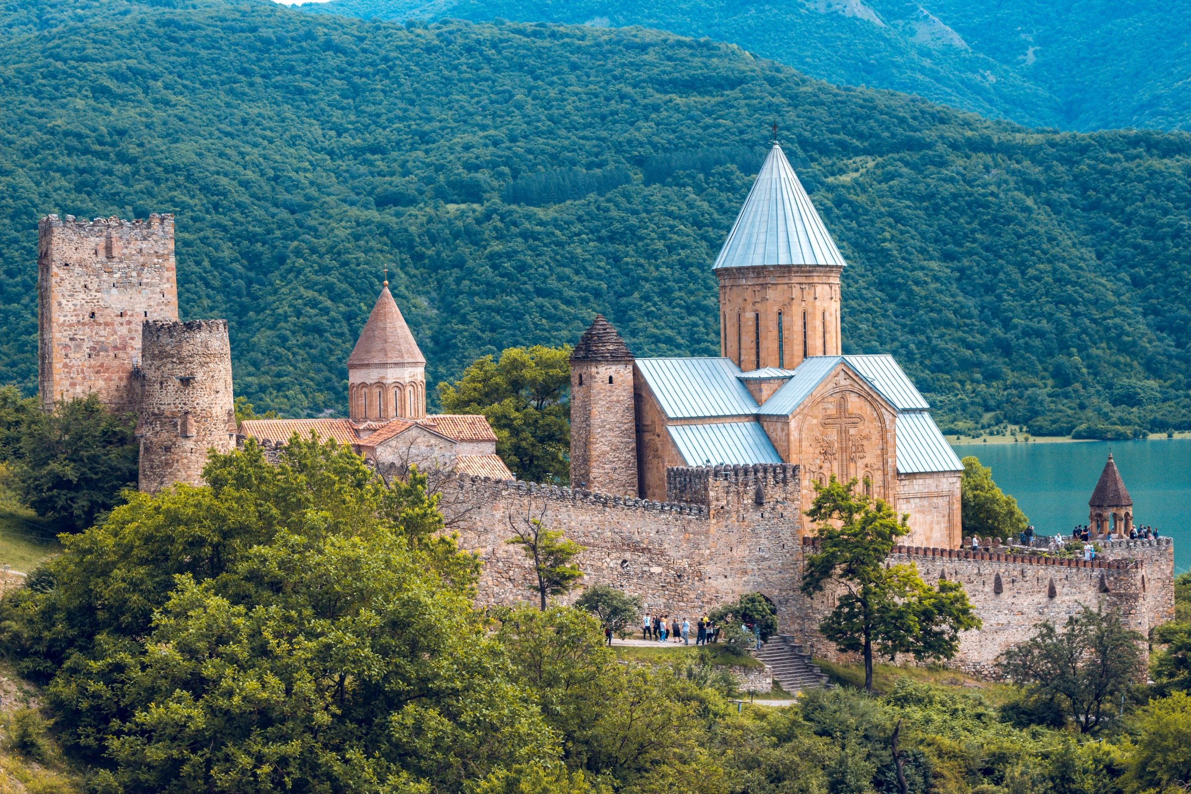 Ananuri Fortress by the Aragvi River