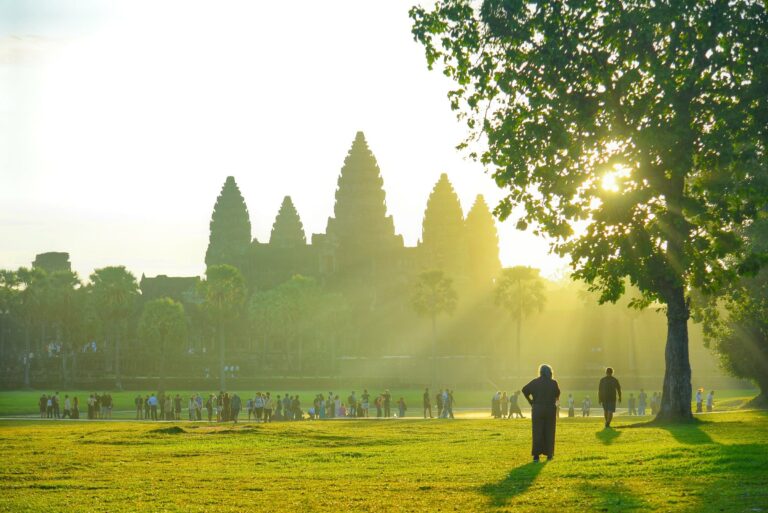 Sunrise over Angkor Wat, Cambodia