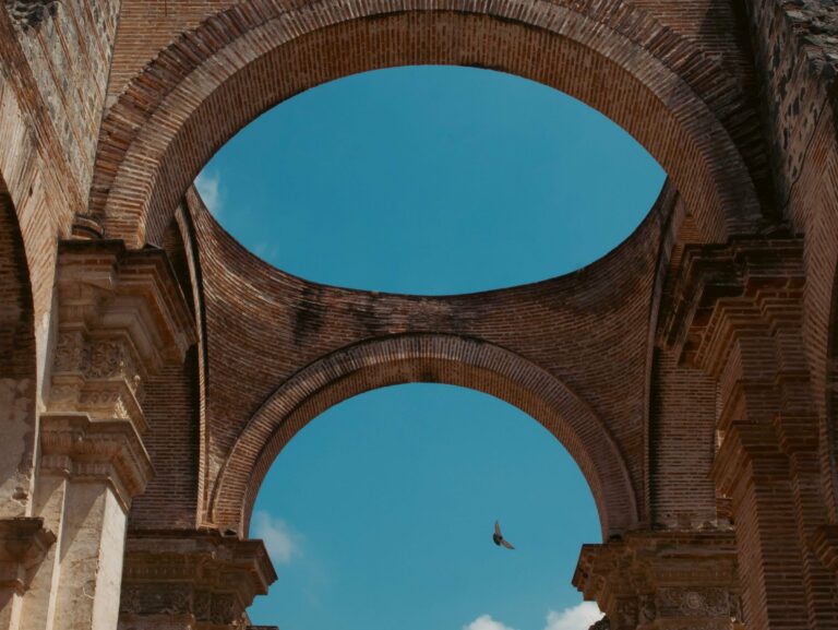 Colonial arches in Antigua