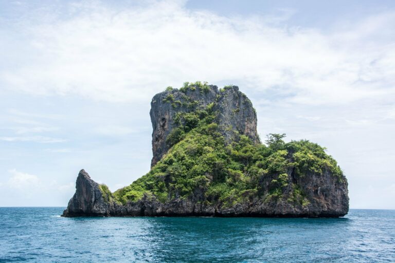 A limestone island off Ao Nang