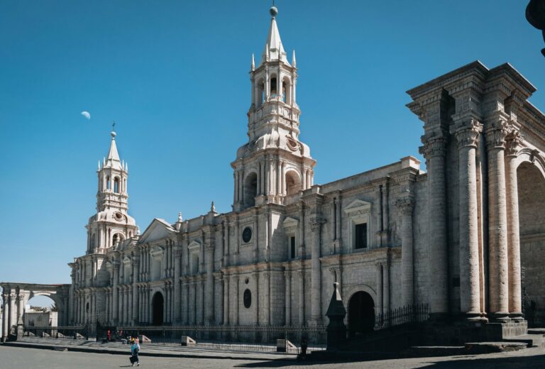 The cathedral of Arequipa