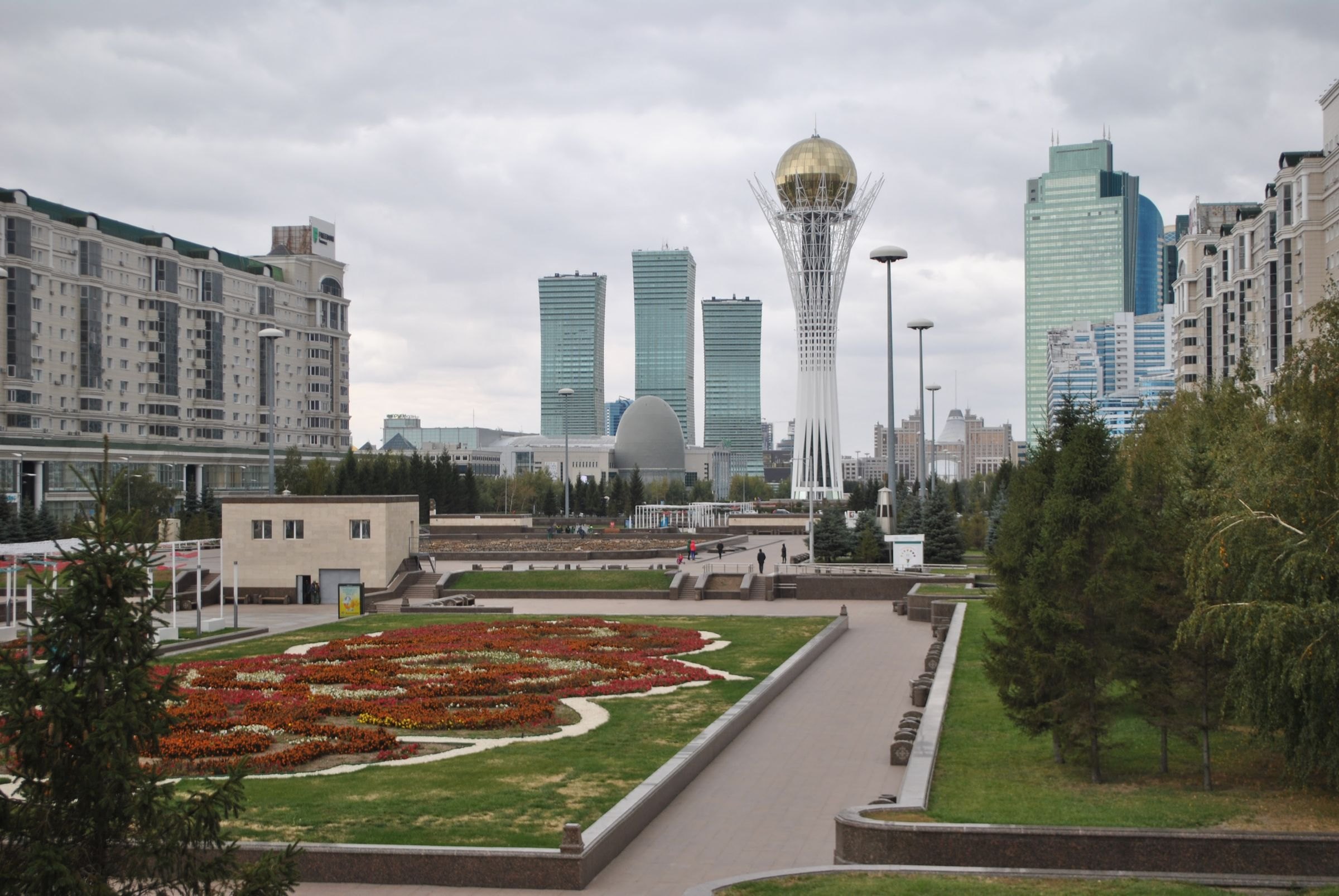 The Bayterek Tower in Astana