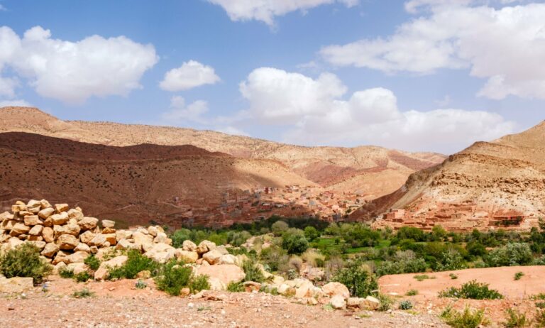 A village in the Atlas Mountains