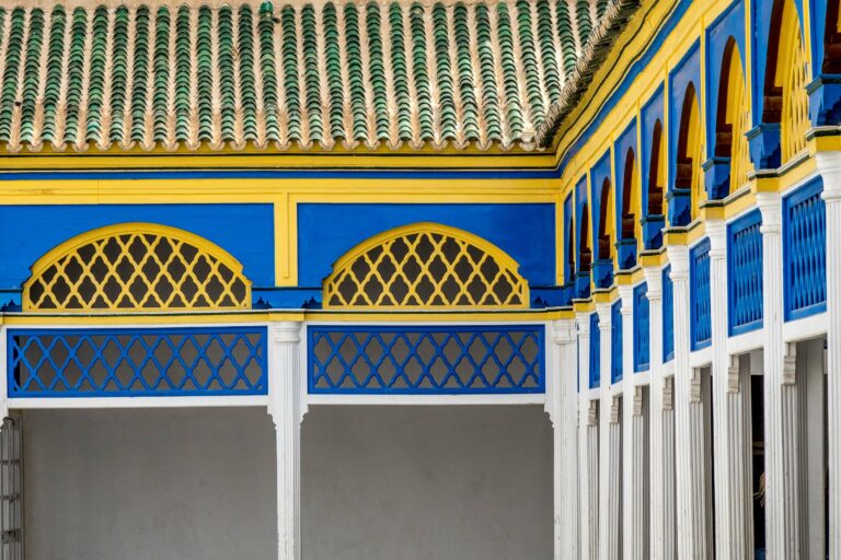 Arches at the Bahia Palace