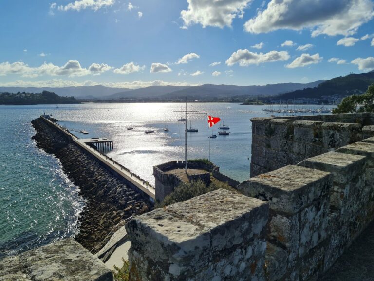 The fortress walls of Baiona