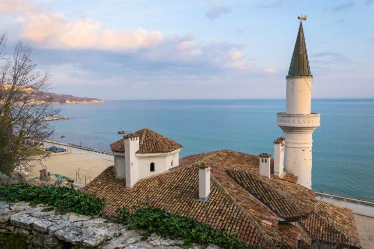 Balchik Palace above the Black Sea