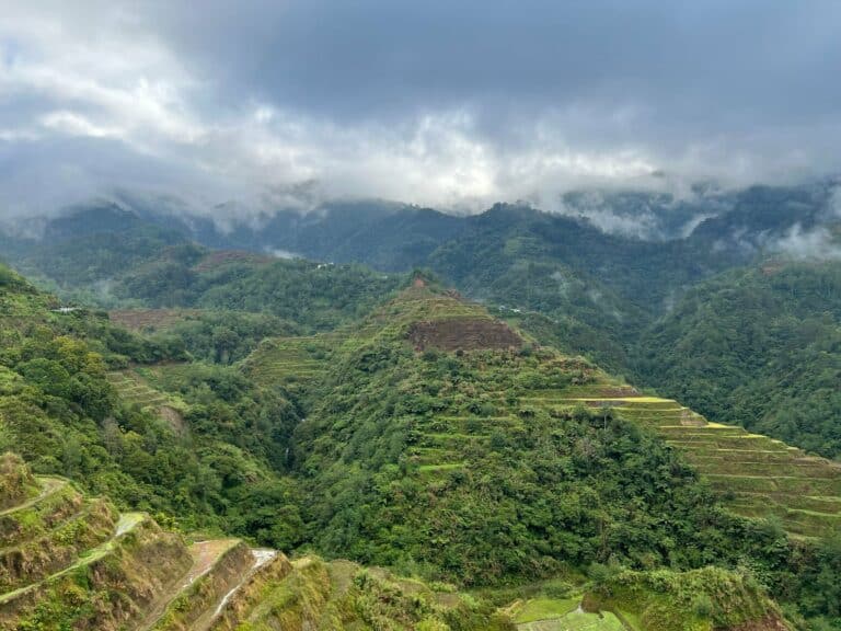 The Banaue rice terraces, Philippines