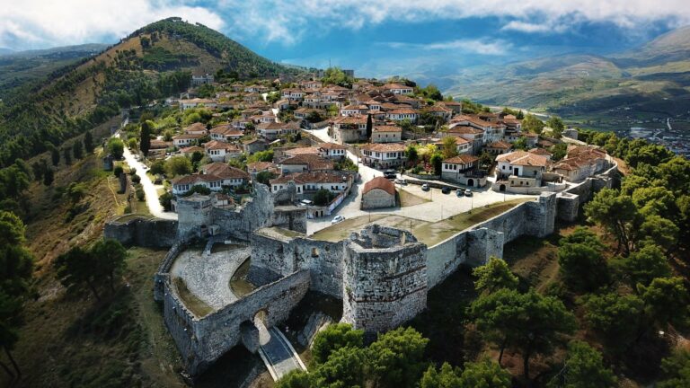 Berat Castle from above