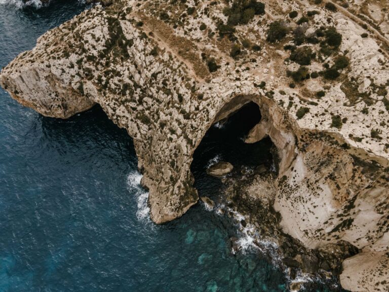 The Blue Grotto on Malta's south coast