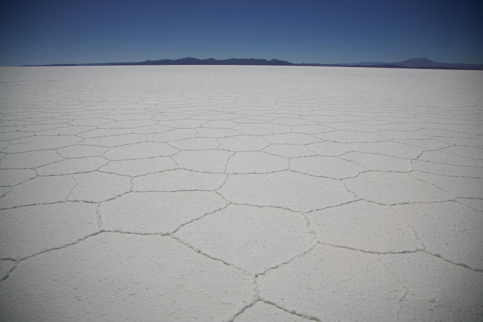 Salar de Uyuni salt flat reflection, Bolivia