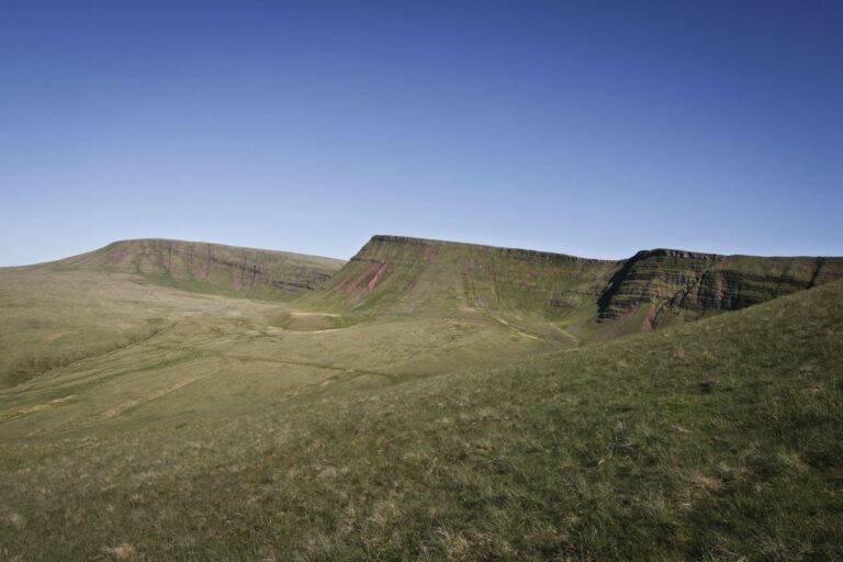 The hills of the Brecon Beacons
