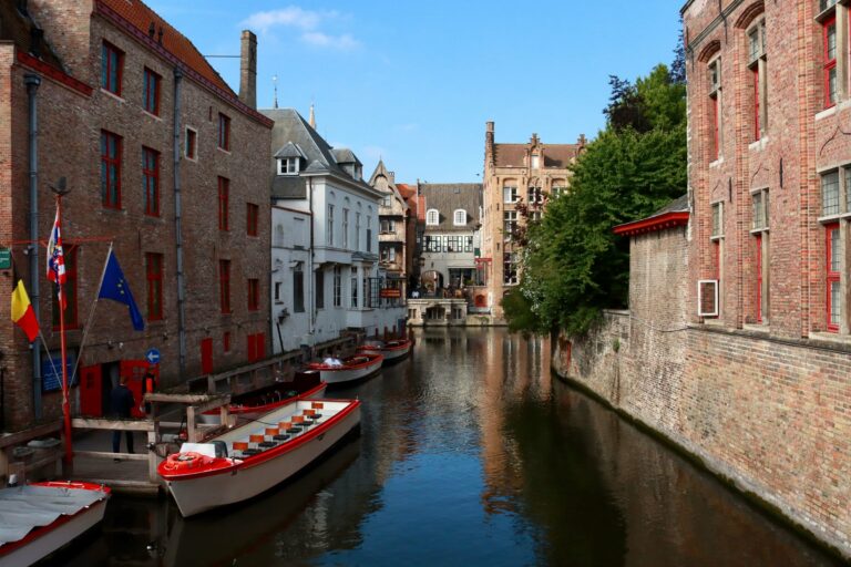A canal in Bruges