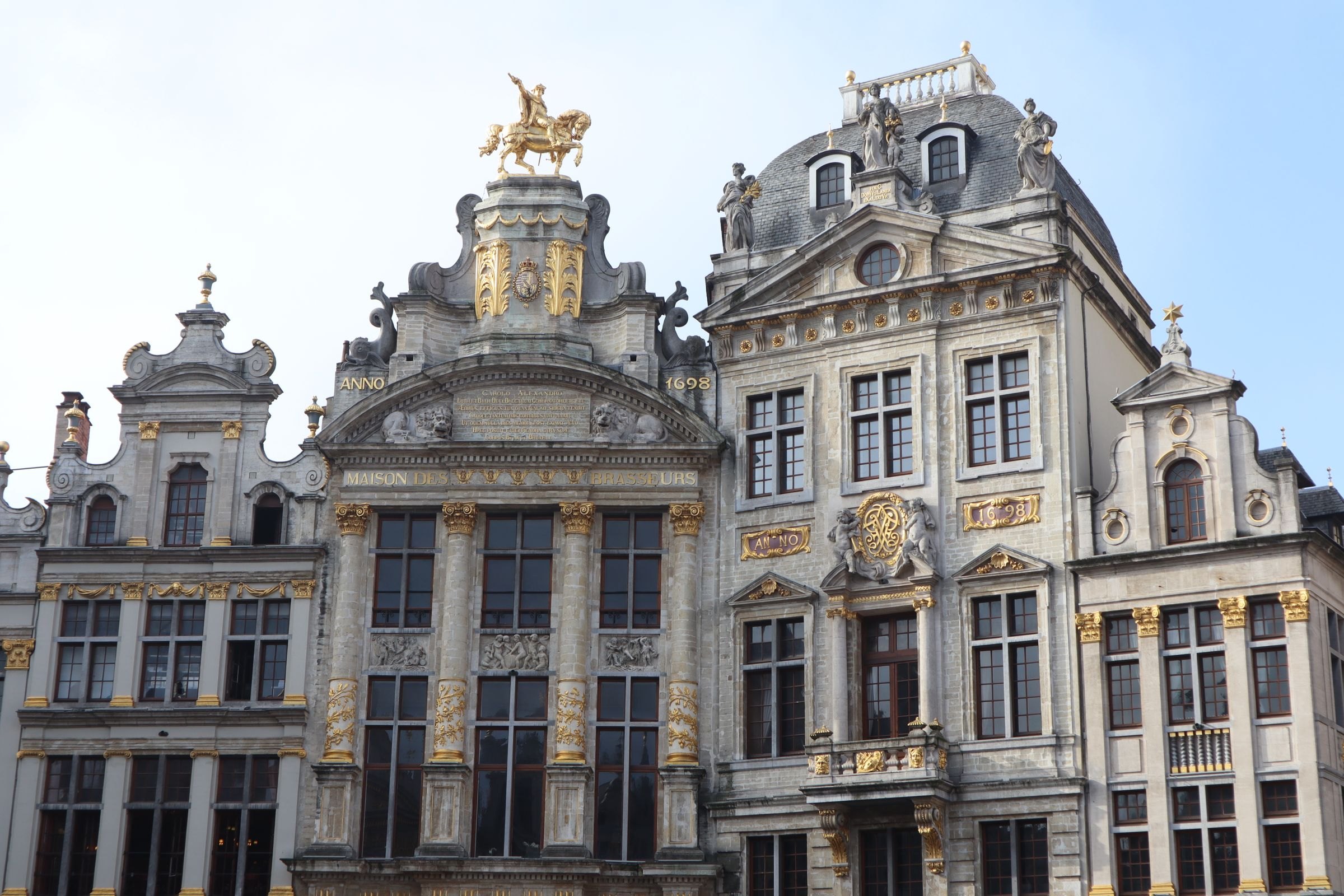 The guildhalls of Brussels' Grand-Place