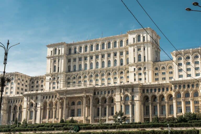 The Palace of the Parliament in Bucharest