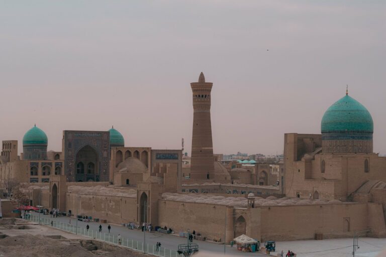 Bukhara's domes and minarets