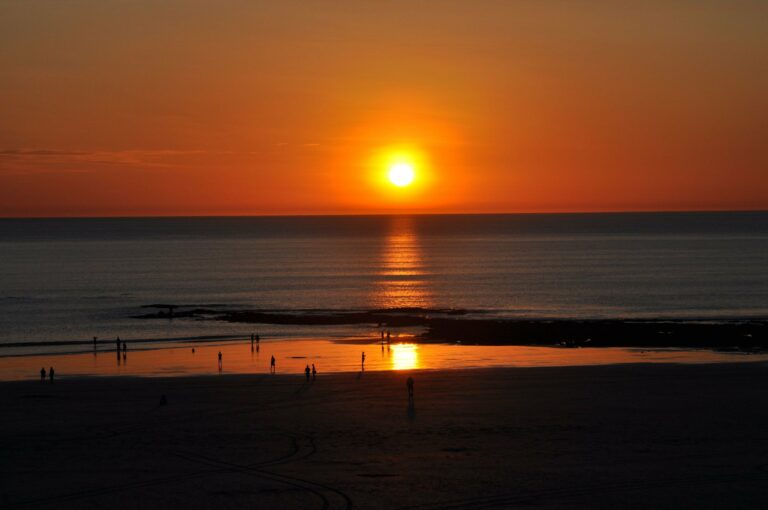 Sunset over Cable Beach in Broome