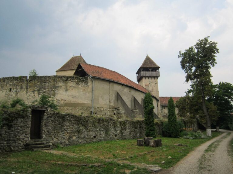 The fortified church at Calnic in Transylvania