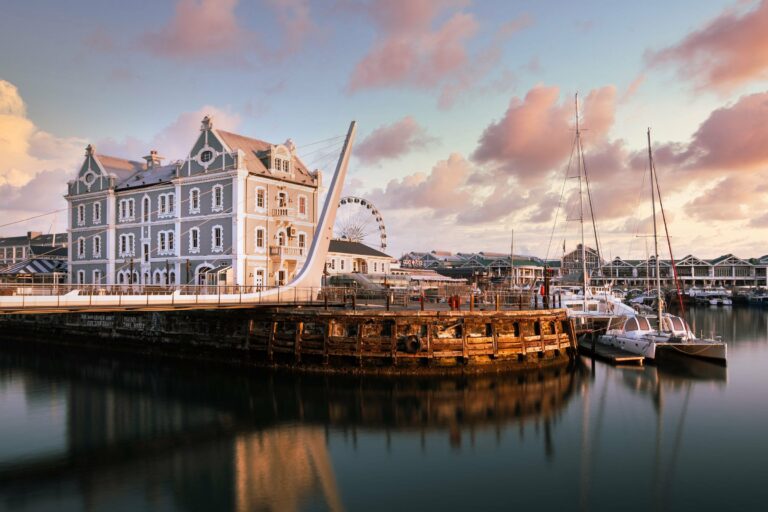 The marina at Cape Town's V&A Waterfront