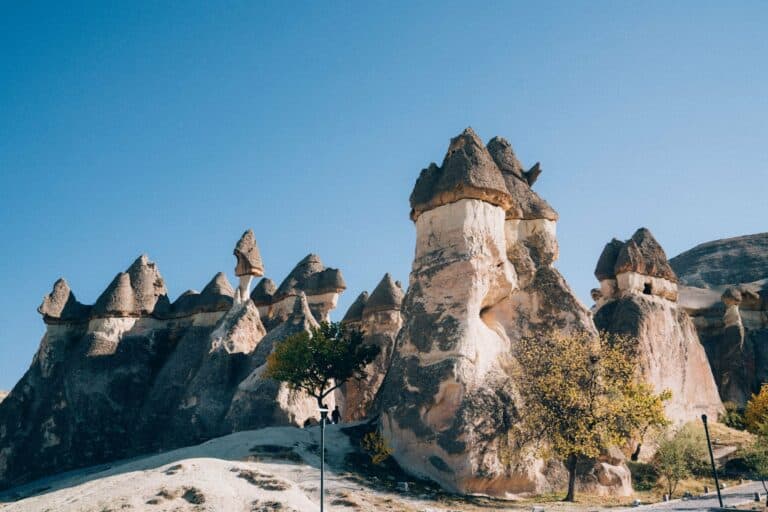 The fairy chimneys of Cappadocia