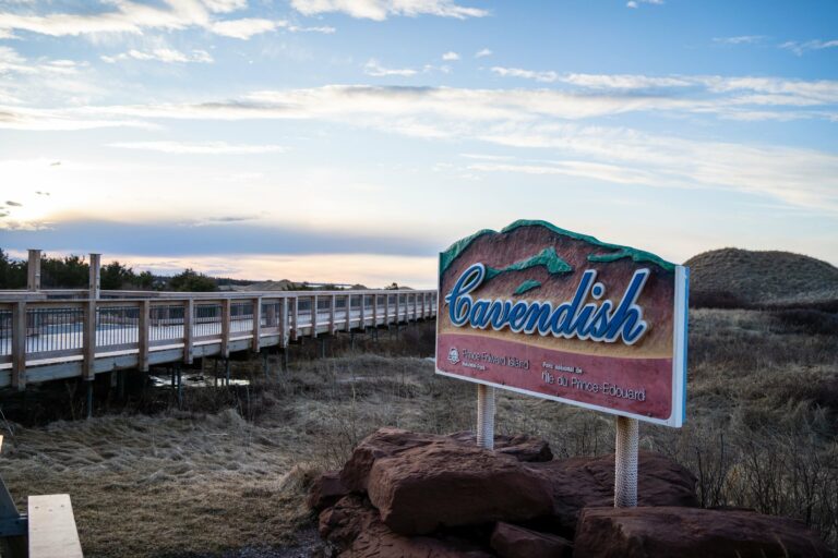 The Cavendish boardwalk on Prince Edward Island
