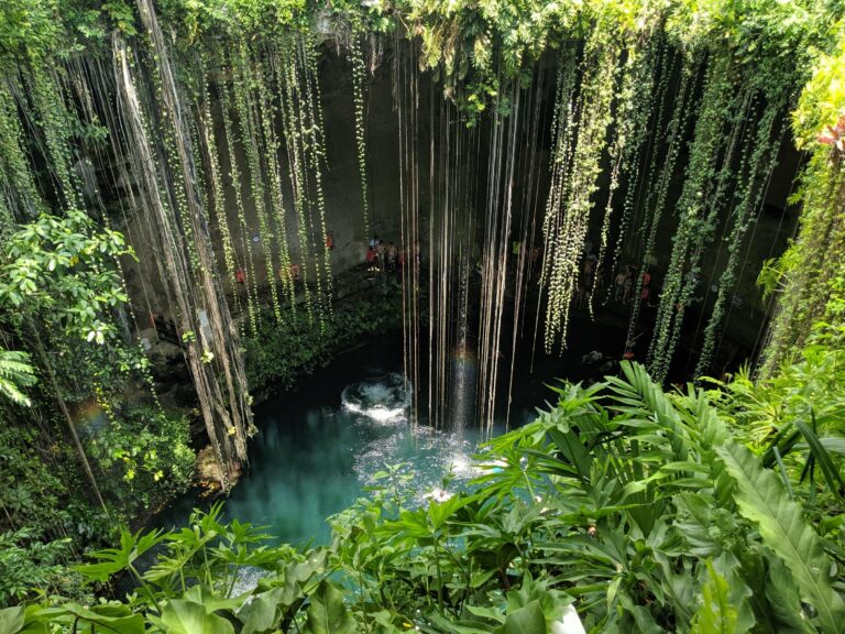 Cenote Ik Kil in the Yucatán