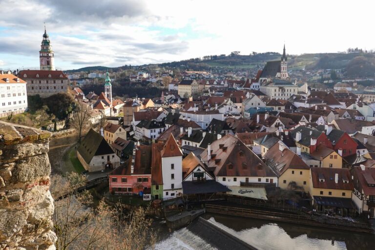 Český Krumlov from above