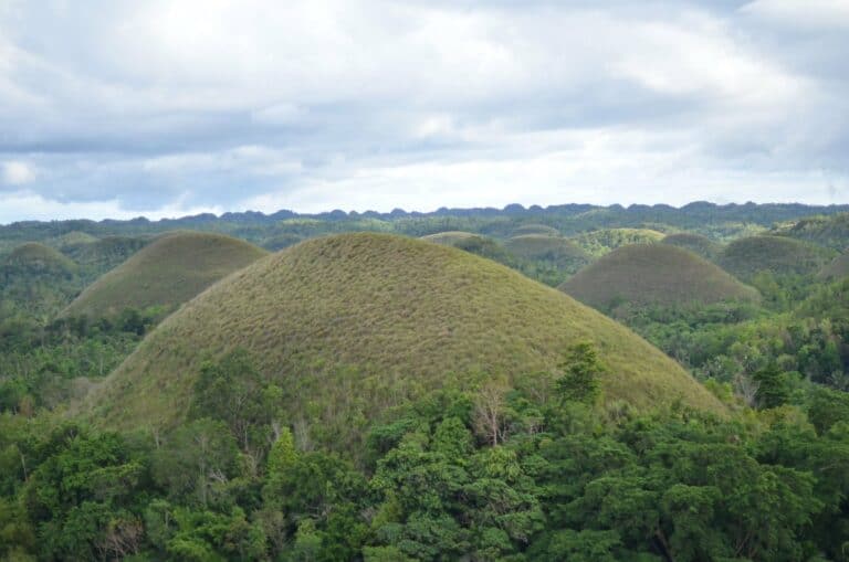 The Chocolate Hills of Bohol, Philippines