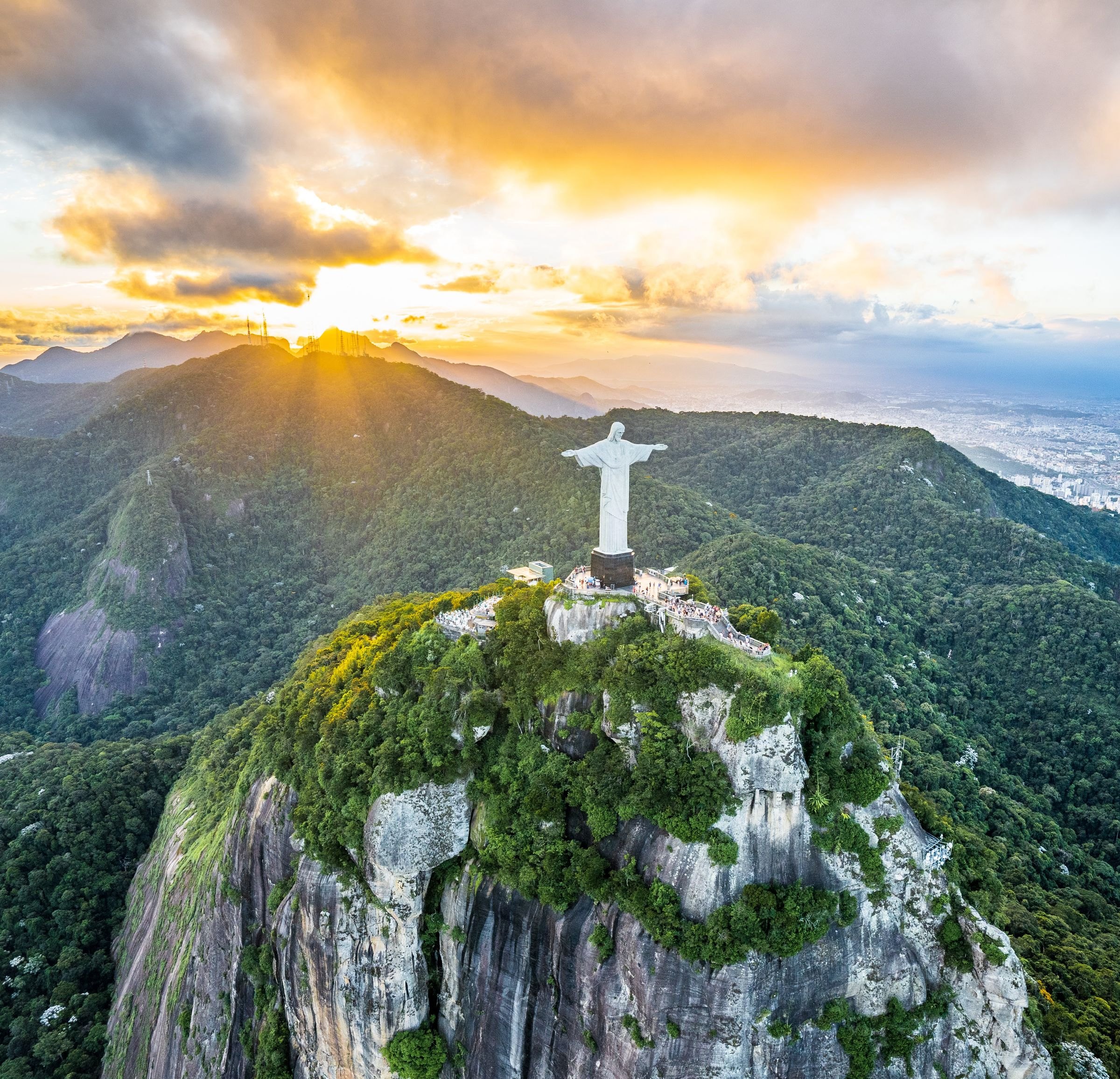 Christ the Redeemer above Rio
