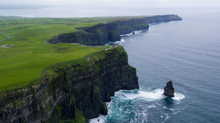 The Cliffs of Moher in County Clare