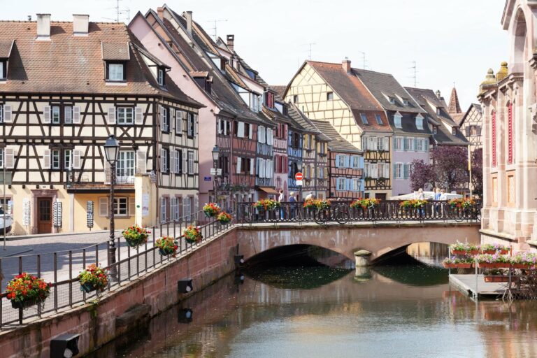 Half-timbered houses in Colmar, Alsace