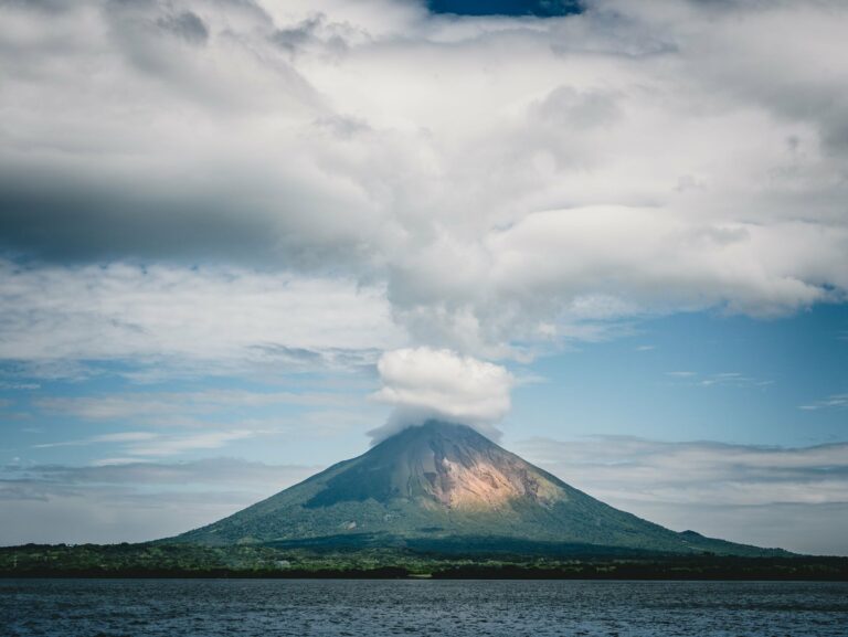 Concepción Volcano above Lake Nicaragua