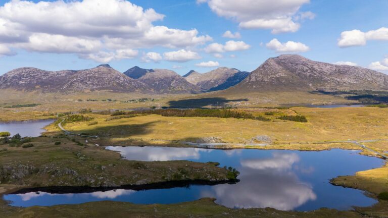 Lakes and mountains in Connemara