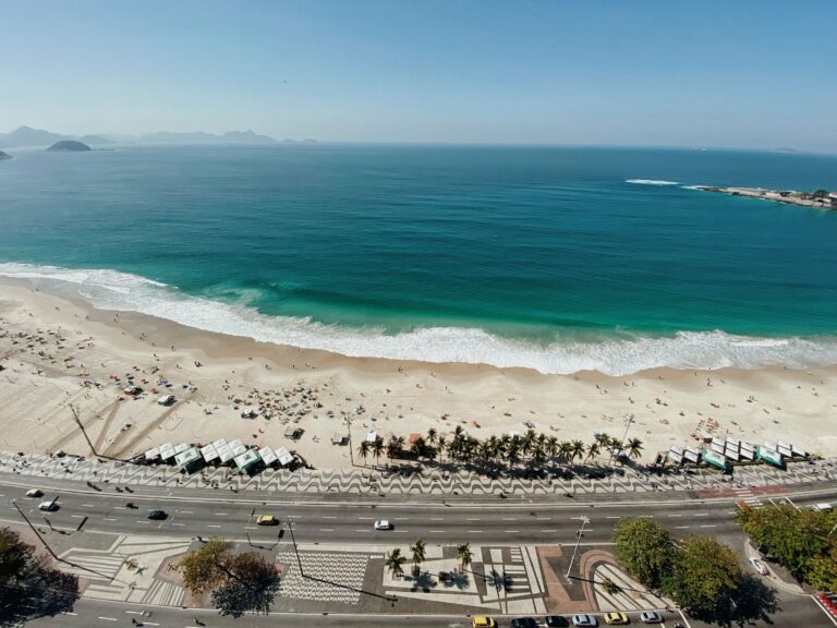 Copacabana beach in Rio