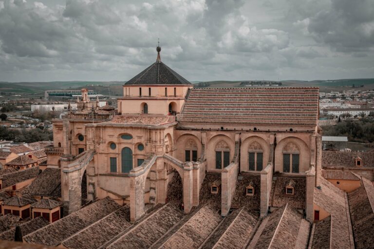 The Mosque-Cathedral of Córdoba from above
