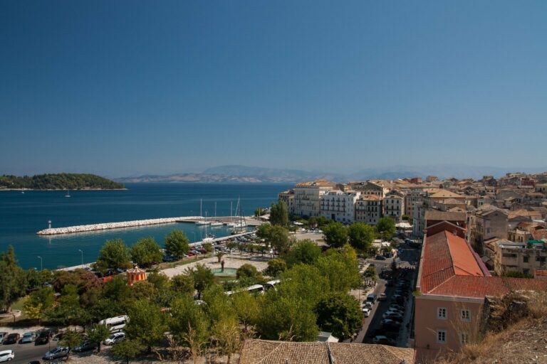 Corfu's old town and harbour