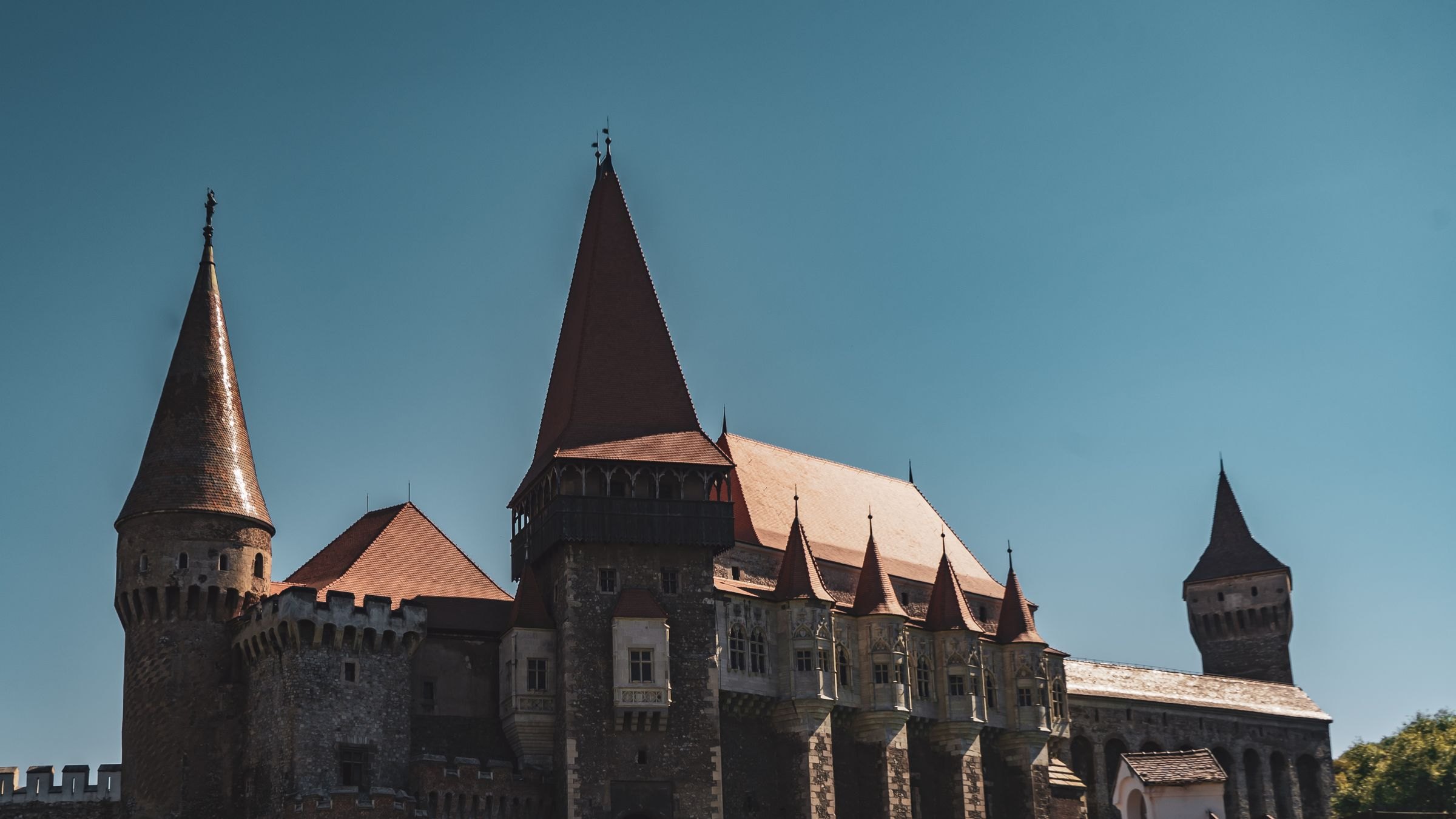 Corvin Castle in Hunedoara