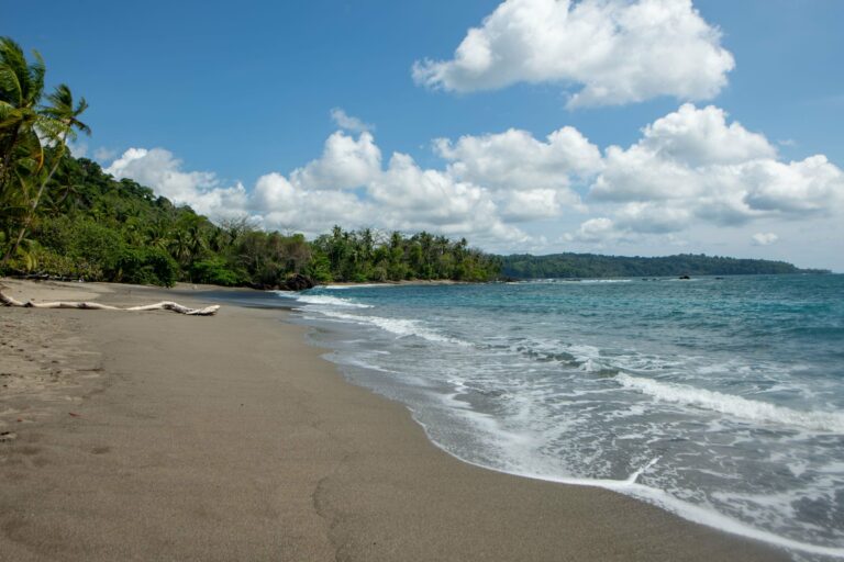 A quiet beach on the Pacific coast of Costa Rica