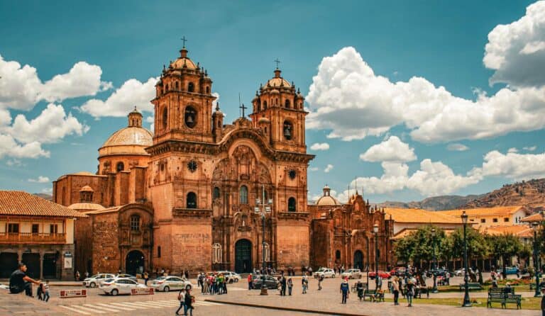 A historic church in Cusco