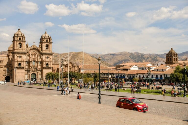 The Plaza de Armas in Cusco