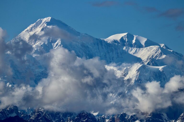 Denali above the clouds