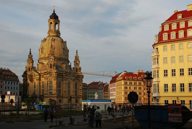 The Frauenkirche in Dresden