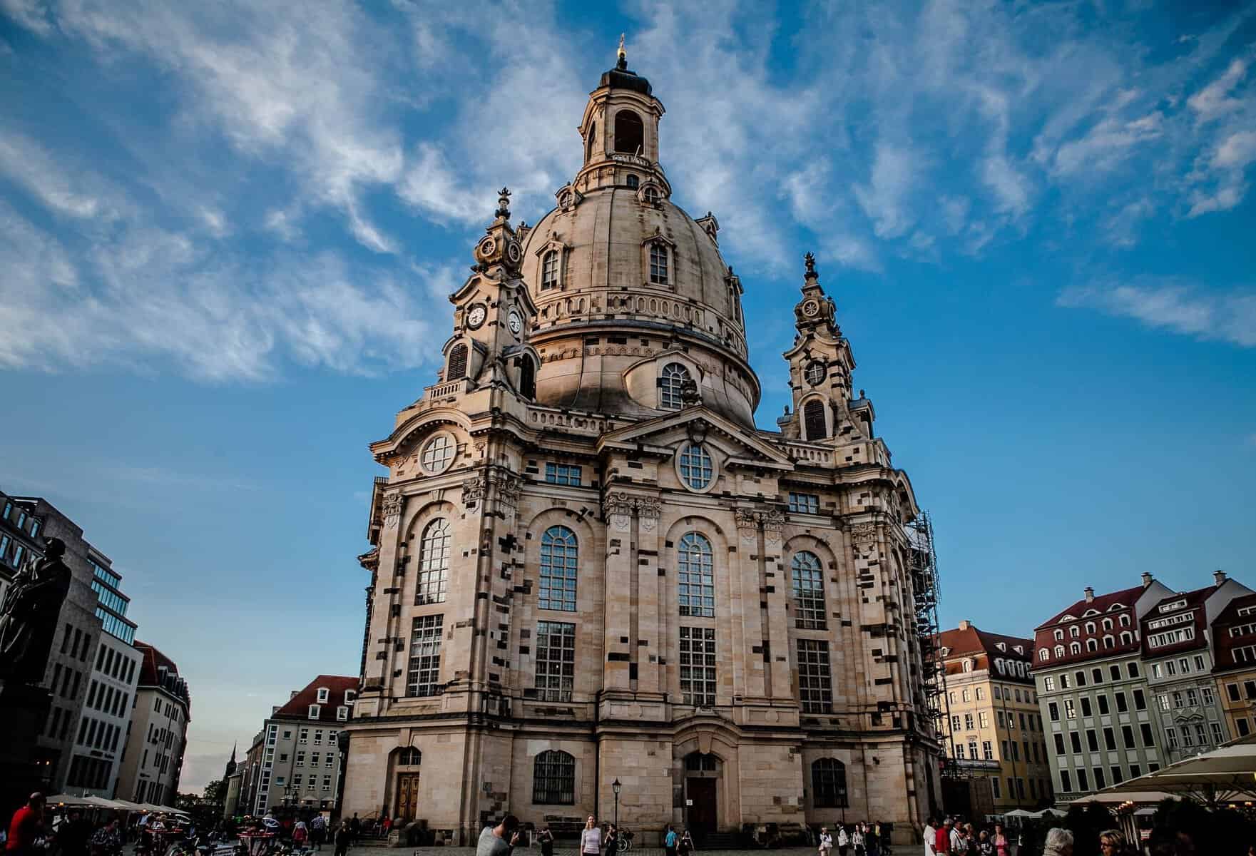 The Frauenkirche in Dresden