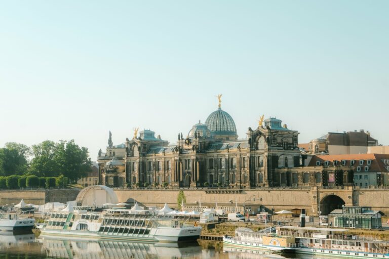 Dresden's waterfront on the Elbe