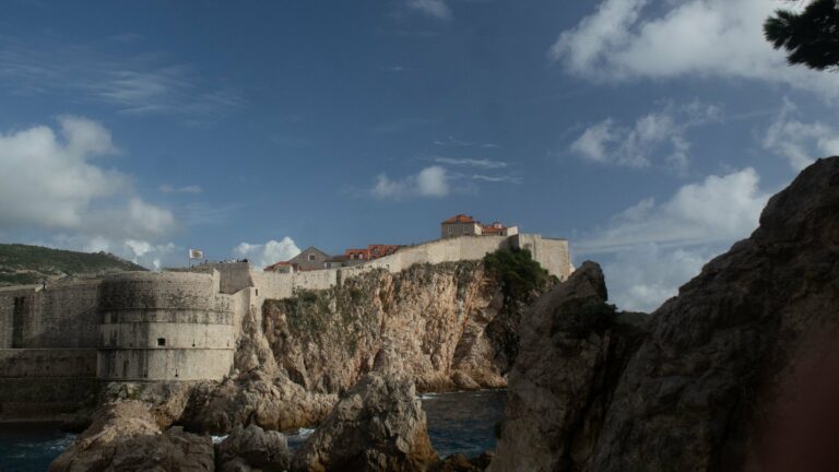 Dubrovnik's fortress above the sea