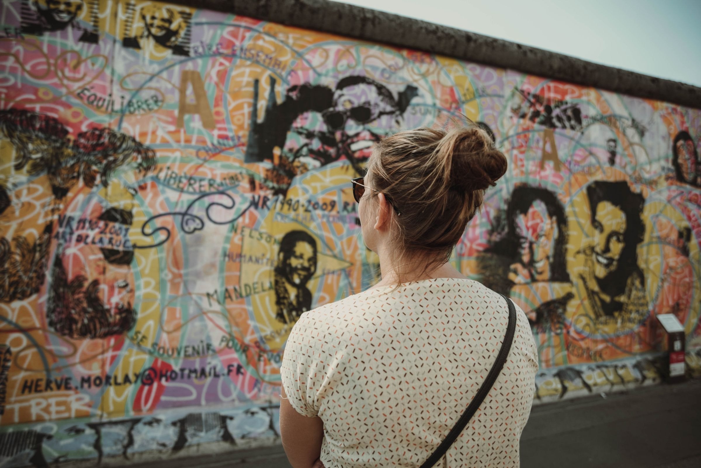 The East Side Gallery in Berlin